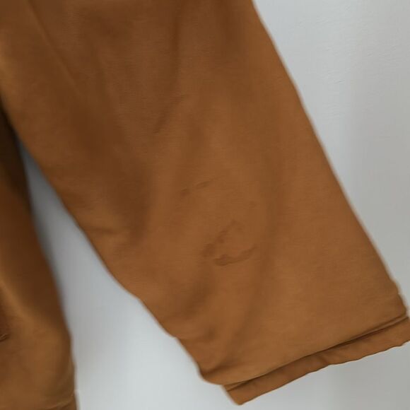 Urban Outfitters Men’s Brown Oversized Quilted Tencel Moto Jacket Size M - Picture 6 of 13